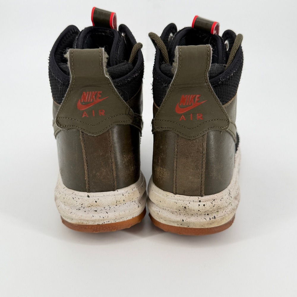 Nike Lunar Force 1 Duckboot Dark Loden Green Black High Top 9.5 - Picture 5 of 9